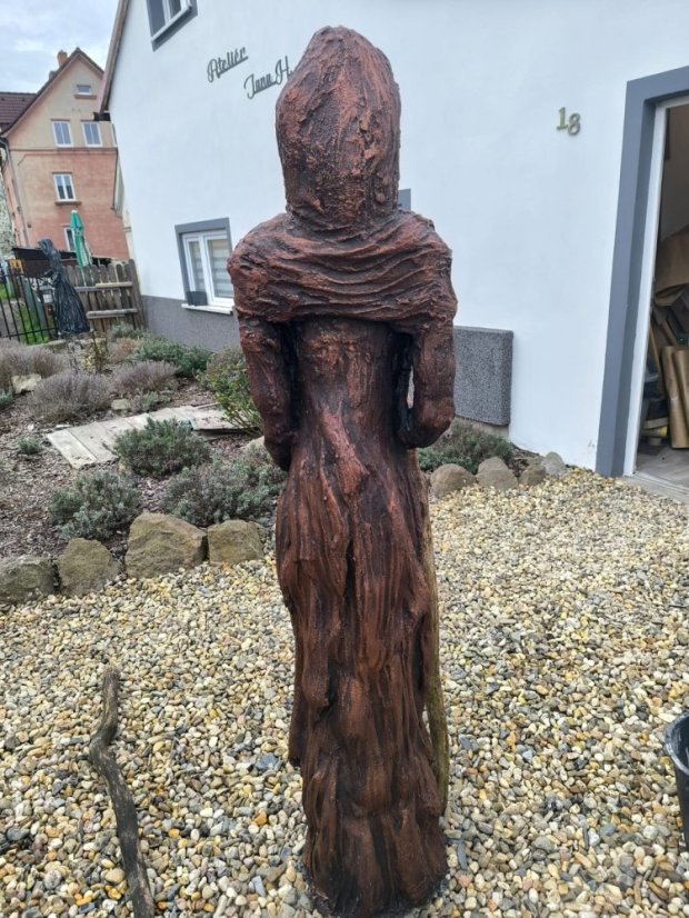 Světlonoš vysoký 160 cm - bronzový