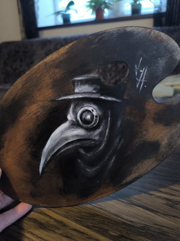 Paleta č. 2  Morový doktor