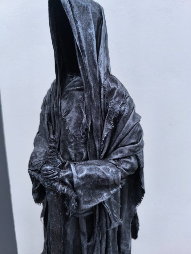 Nazgûl (73 cm, powertex, stříbrná patina)