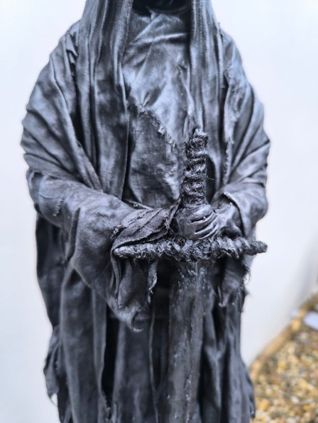 Nazgûl (73 cm, powertex, stříbrná patina)