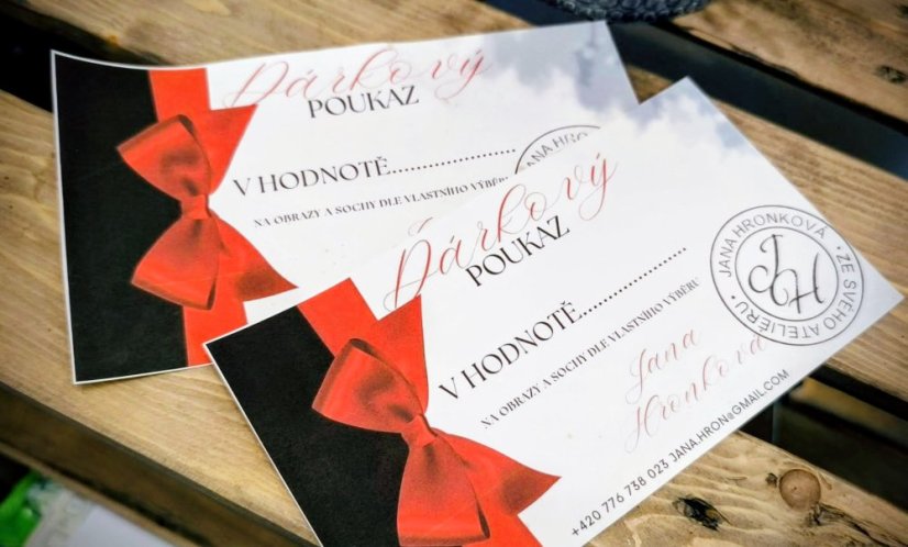 Dárkový poukaz v hodnotě 4000