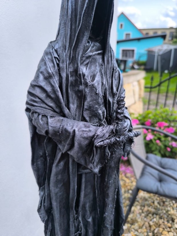 Nazgûl (73 cm, powertex, stříbrná patina)
